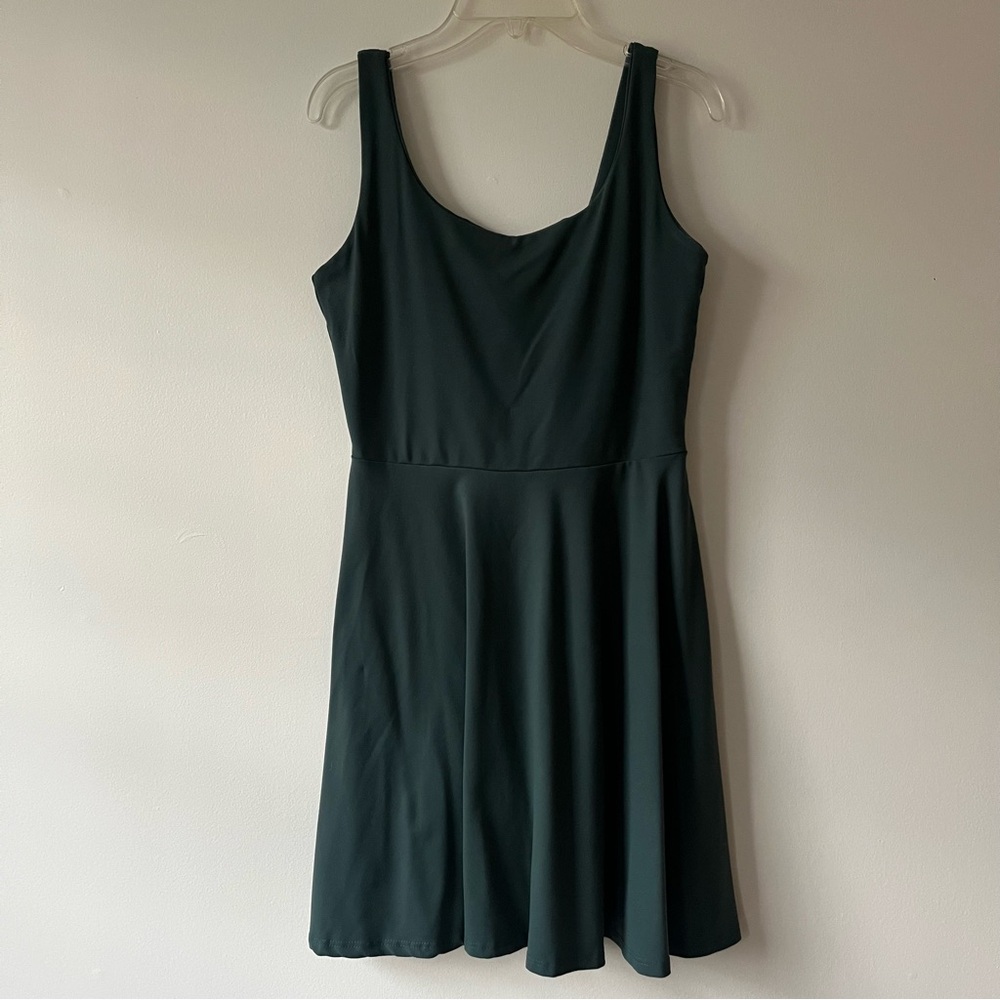 Susana Monaco Stretch Mini Dress Medium Green